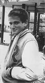 Robin en esos tiempos de adolescencia